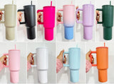 USA warehouse-20pack H3.0 powder coated tumblers mixed 10 colors for laser engraving-Gabby