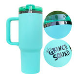 USA warehouse RTS_20pcs pack  powder coated black plated underneath H2.0 40oz coffee tumbler for laser engrave -Gabby