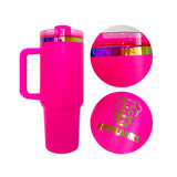 RTS USA warehouse 20 pack 40oz H2.0 rainbow plated powded coated tumblers for laser engraving _Gabby（副本）