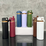 2026 New Style Multi Functional 2 in 1 Flip Top Sports Spout Lid Mirror Copper Plated Underneath 20oz Stainless Steel Tumbler-Gabby