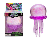 NEEDOH Jelly Squish Toy Glitter Jellyfish Squeeze Stress Relief Fidget Toy for Kids Adults Anxiety Relief Sensory Play