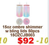 March Special USA warehouse-25pack 50pack 11oz 12oz  15oz  16oz 17oz glass cans with  lids  for DIY printing for sublimation-Gabby