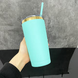 USA warehouse RTS-25pack 20oz mirror gold plated tumblers with sliding lids for laser engraving -Gabby