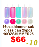 March Special USA warehouse-25pack 50pack 11oz 12oz  15oz  16oz 17oz glass cans with  lids  for DIY printing for sublimation-Gabby