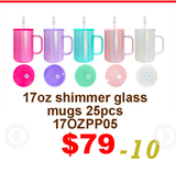 March Special USA warehouse-25pack 50pack 11oz 12oz  15oz  16oz 17oz glass cans with  lids  for DIY printing for sublimation-Gabby