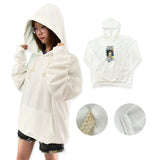 USA warehouse 50 pack-Sublimation 100% polyester hoodies for DIY-Holly