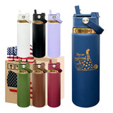 2026 New Style Multi Functional 2 in 1 Flip Top Sports Spout Lid Mirror Copper Plated Underneath 20oz Stainless Steel Tumbler-Gabby