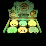 USA pre-selling-72pcs-New Glow in the Dark Glitter Dumpling Squishies TPR Maltose Squishy Soft Toys Colorful Stress Balls Squeeze Toys Slow Rebound Stress Relief Toy-Gabby