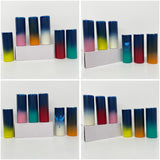 Wholesale 25pcs/case 20oz Mirror Blue Gradient Tumbler - Laser Engraving Ready | 6-Color Mixed Case (25pcs) | Wholesale Bulk