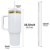 USA warehouse RTS -H2.0 40oz gold plated powder coated tumbler for laser engraving-Gabby