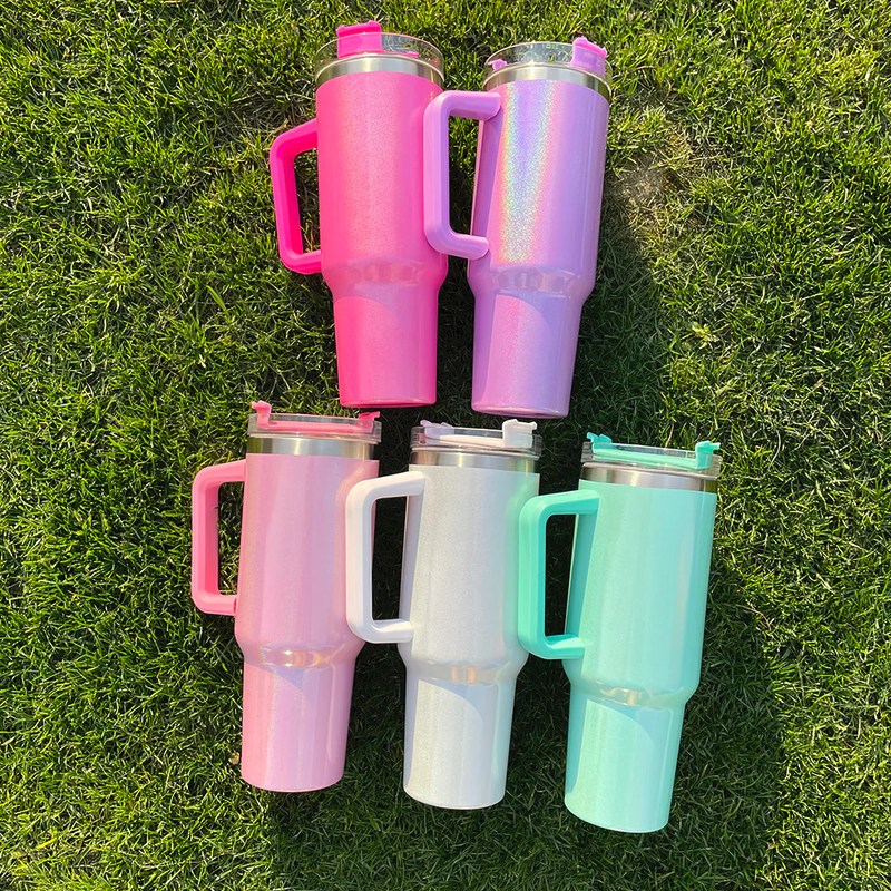 Rts USA 20 pack _40oz shimmer sublimation blank travel tumblers_Gabby