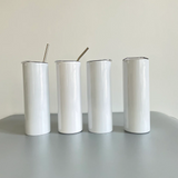 20oz Sublimation Tumbler Blank - RTS USA Warehouse, Straight Skinny Cup for DIY, Customizable Stainless Steel_Gabby