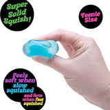 Nee Dohh Nice Cube Super Solid Squish Fidget Toy - Stress Relief Squishy Cube for Kids & Adults, 2.25" Sensory Toy-Gabby