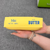 USA warehouse RTS- Hot Selling Shipping Free TPR Butter Squishy Toy Soft Slow Soft Moist Butter Stick Toy for Anxiety Relief Sensory Stress Squishy Toy-Gabby