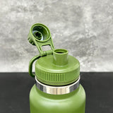32oz Powder Coat Sports Bottle with Straw Lid | Leakproof Gym & Outdoor Drinkware-Gabby
