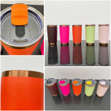 25 pack-20oz New Bright  Colors Copper Underneath Travel Tumblers for laser engraving-Gabby