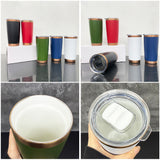 2026 New-20oz Ceramic Lined and Copper Underneath Car Travel Tumblers with Magnetic Lid for Laser Engraving and UV DTF-Gabby