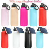 20 pack-Professional 32oz Copper Plated Water Bottle with Magnetic Phone Holder BPA Free Leak Proof for Outdoor Enthusiasts