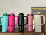 2026 NEW STYLE-20 Pack Rainbow Plated underneath powder coated H2.0 tumblers for sublimation-Gabby
