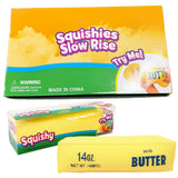 USA warehouse RTS- Hot Selling Shipping Free TPR Butter Squishy Toy Soft Slow Soft Moist Butter Stick Toy for Anxiety Relief Sensory Stress Squishy Toy-Gabby