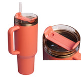 USA warehouse_40o H2.0 Pumpkin Spice color gold plated tumblers for laser engraving_Gabby