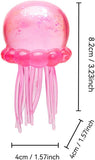 NEEDOH Jelly Squish Toy Glitter Jellyfish Squeeze Stress Relief Fidget Toy for Kids Adults Anxiety Relief Sensory Play