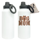 20 pack-Professional 32oz Copper Plated Water Bottle with Magnetic Phone Holder BPA Free Leak Proof for Outdoor Enthusiasts