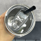 20oz Mirror Purple Plated Underneath Tumbler -25 pack black and white mixed Laser Engraving Ready | Bulk Wholesale