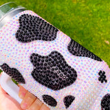 YIPAI USA warehouse RTS_40oz cow bling rhineston tumblers_Gabby