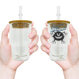 YIPAI USA warehouse RTS_3oz snow globe clear glass mugs cans for sublimation _Gabby