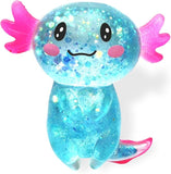 100pcs pack glitter squishy Salamander Stress Ball Squish Fidget Toy - Stress Relief Squishy toy for Kids & Adults-Gabby