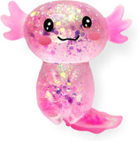 100pcs pack glitter squishy Salamander Stress Ball Squish Fidget Toy - Stress Relief Squishy toy for Kids & Adults-Gabby