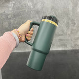 USA warehouse-20 pack 30oz H2.0 mirror gold plated powder coated tumblers for laser engraving-Gabby