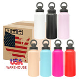 20 pack-Professional 32oz Copper Plated Water Bottle with Magnetic Phone Holder BPA Free Leak Proof for Outdoor Enthusiasts