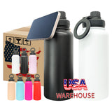 20 pack-Professional 32oz Copper Plated Water Bottle with Magnetic Phone Holder BPA Free Leak Proof for Outdoor Enthusiasts