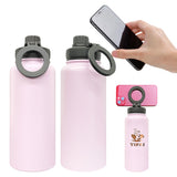20 pack-Professional 32oz Copper Plated Water Bottle with Magnetic Phone Holder BPA Free Leak Proof for Outdoor Enthusiasts