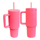 H3.0 simple mold Quench matt sublimation Stainless Steel Outdoor Mug H3.0 Tumbler 40oz Handle Cup Tumbler for Outdoor Hiking Sports-25 pack