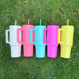 H3.0 simple mold Quench matt sublimation Stainless Steel Outdoor Mug H3.0 Tumbler 40oz Handle Cup Tumbler for Outdoor Hiking Sports-25 pack