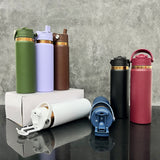 2026 New Style Multi Functional 2 in 1 Flip Top Sports Spout Lid Mirror Copper Plated Underneath 20oz Stainless Steel Tumbler-Gabby