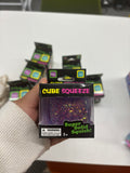Nee Dohh Nice Cube Super Glitter Squish Fidget Toy - Stress Relief Squishy Cube for Kids & Adults, 2.25" Sensory Toy-Gabby