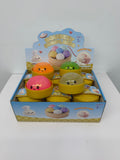 USA pre-selling-72pcs-New Glitter Dumpling Squishies TPR Maltose Squishy Soft Toys Colorful Stress Balls Squeeze Toys Slow Rebound Stress Relief Toy-Gabby