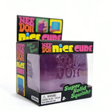 Nee Dohh Nice Cube Super Solid Squish Fidget Toy - Stress Relief Squishy Cube for Kids & Adults, 2.25" Sensory Toy-Gabby