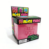 Nee Dohh Nice Cube Super Solid Squish Fidget Toy - Stress Relief Squishy Cube for Kids & Adults, 2.25" Sensory Toy-Gabby