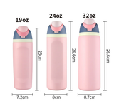 RTS USA_ 24oz Owala Stye Powder Coat Water Bottles 25pcs For Laser Engraving_Gabby
