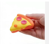 120pcs pack NeeDoh Squeezza Pizza Squishy Fidget Soft Squish Stress Pizza Slice Stress Ball Blind Box for Kids Adults Anxiety Relief Toy-Gabby