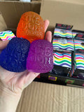USA pre-selling-72pcs-NEE DOH Gumdrop Squishies TPR Maltose Squishy Soft Toys Colorful Stress Balls Squeeze Toys Slow Rebound Stress Relief Toy-Gabby