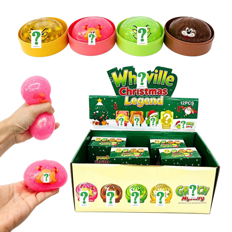 2026 Christmas Bao Bun Squishy Blind Box Kawaii Dumpling Fidget Toy Stress Relief Squeeze Gift Set for Kids Adults-Gabby